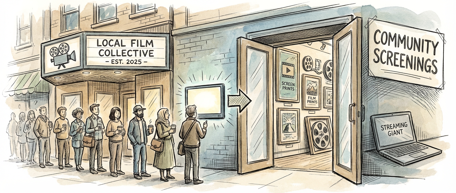 Micro-Cinema Is Back and It's Beating Netflix: How 2025's Independent Screening Culture Became the New Gallery Opening