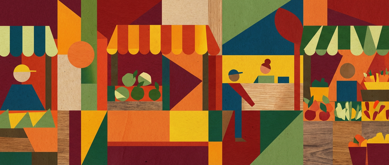 The Language of Saturday Morning: Stories from Behind the Market Stands